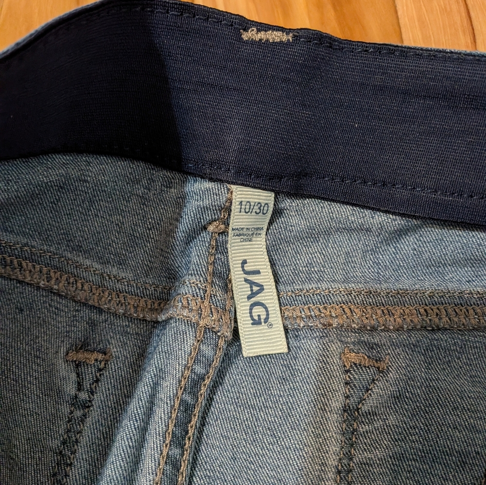 JAG Jeans Women's 10/30 Pull On High Rise Skinny Stretch Denim Medium Wash - Picture 6 of 7